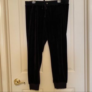 Juicy Couture Black Label Velour Jogger XL